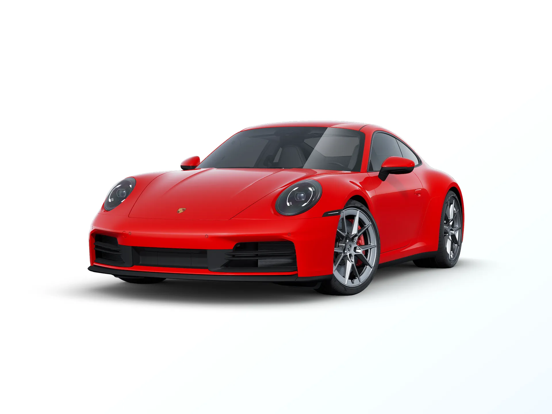 911, 911 Carrera 4S, Guards červená, front