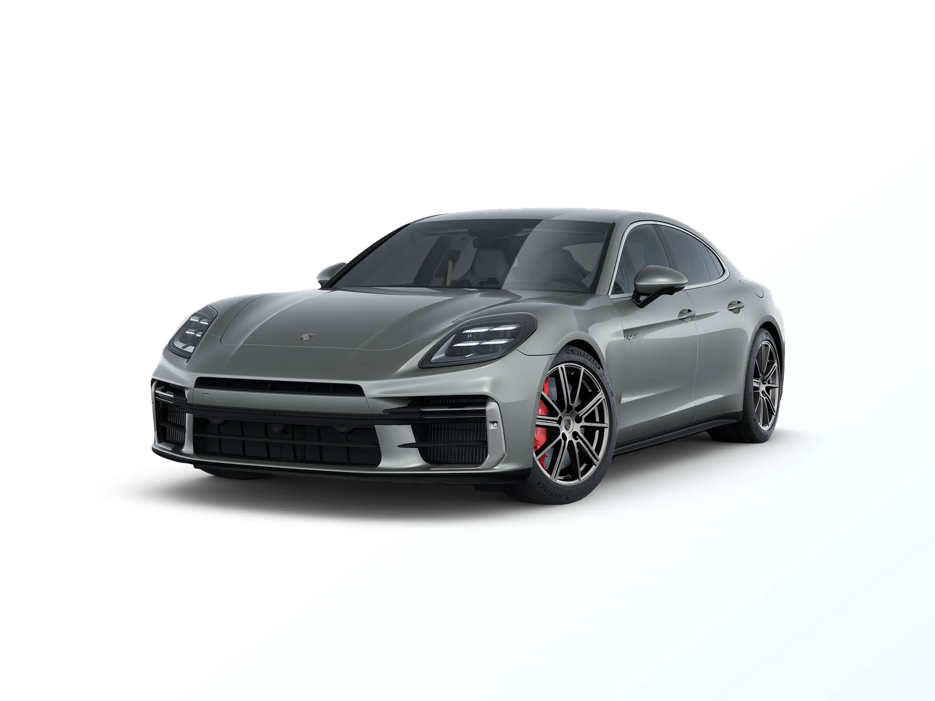Panamera, Panamera Turbo E-Hybrid, Aventurine zelená metalíza, front