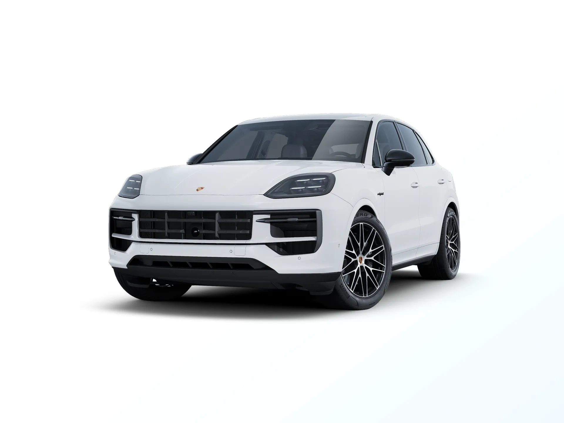 Cayenne, Cayenne E-Hybrid Black Edition, Bílá, front