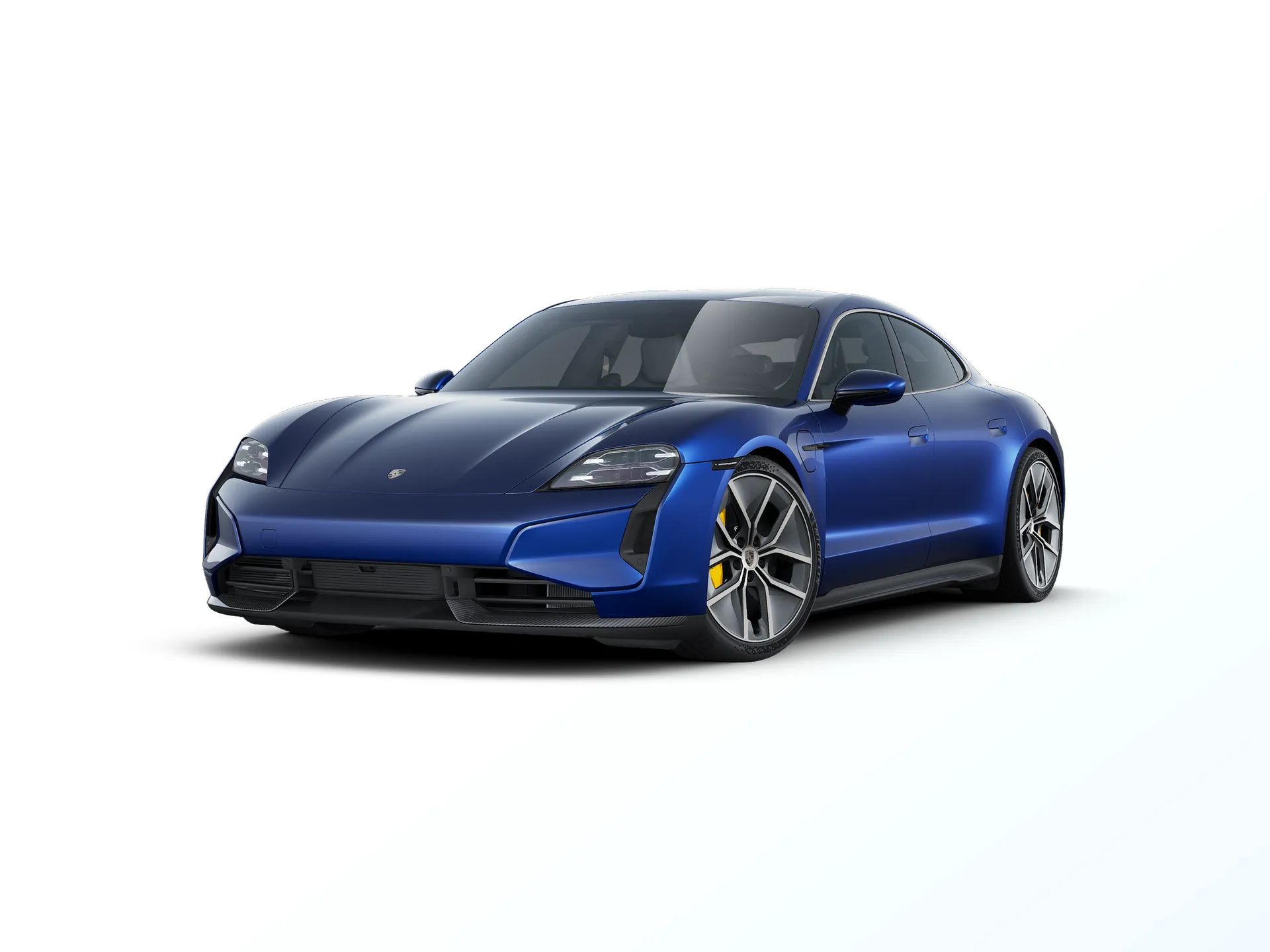 Taycan, Taycan Turbo S, Gentian modrá metalíza, front
