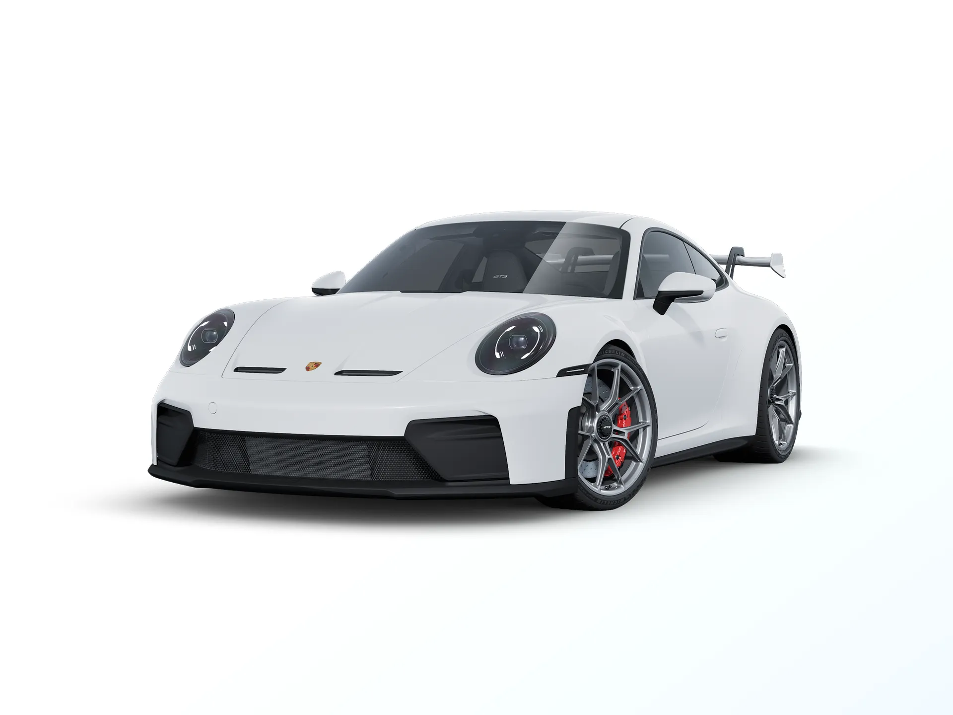 911, 911 GT3, Bílá, front