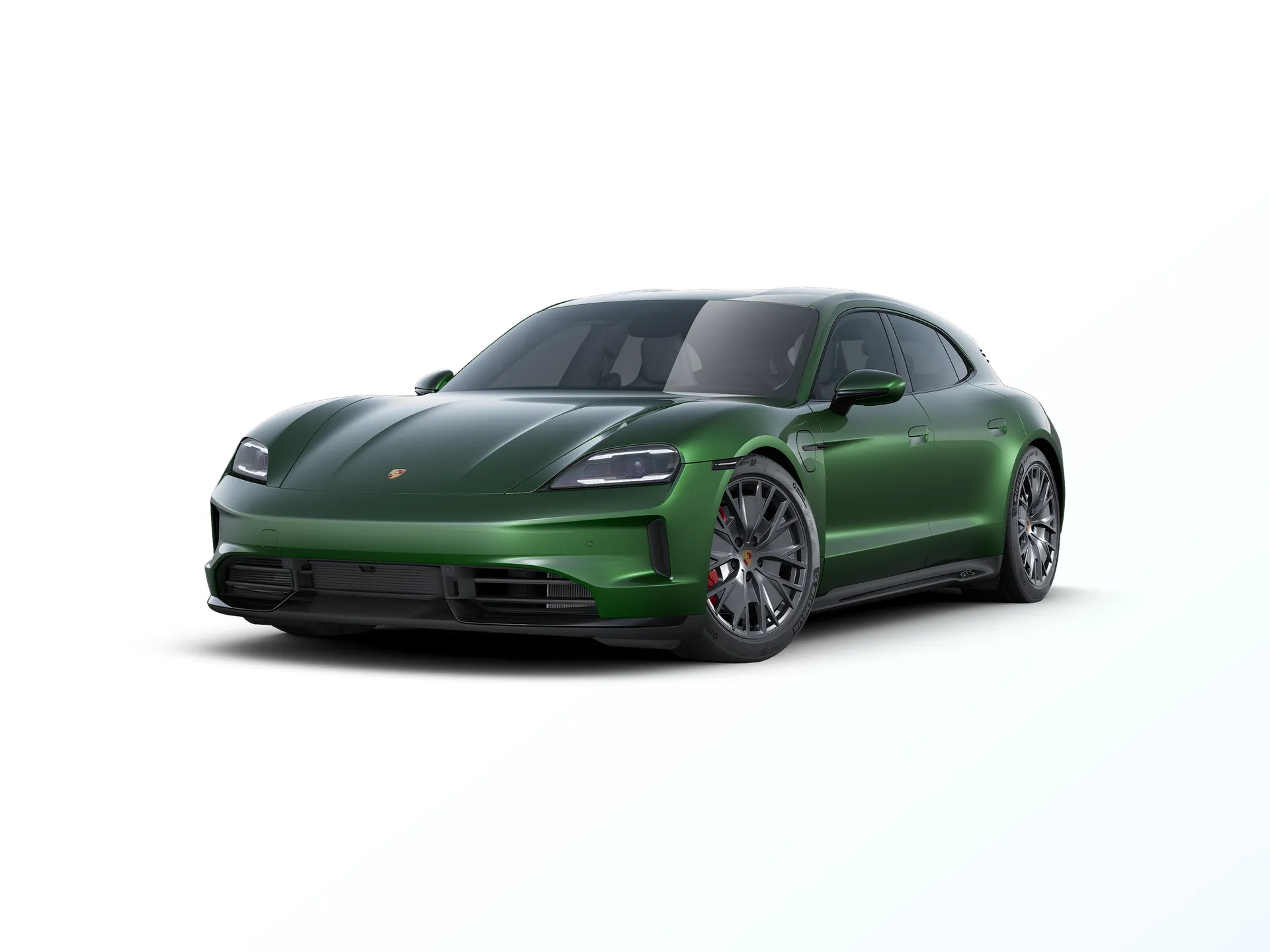Taycan Sport Turismo, Taycan GTS Sport Turismo, Oak zelená metalíza Neo, front