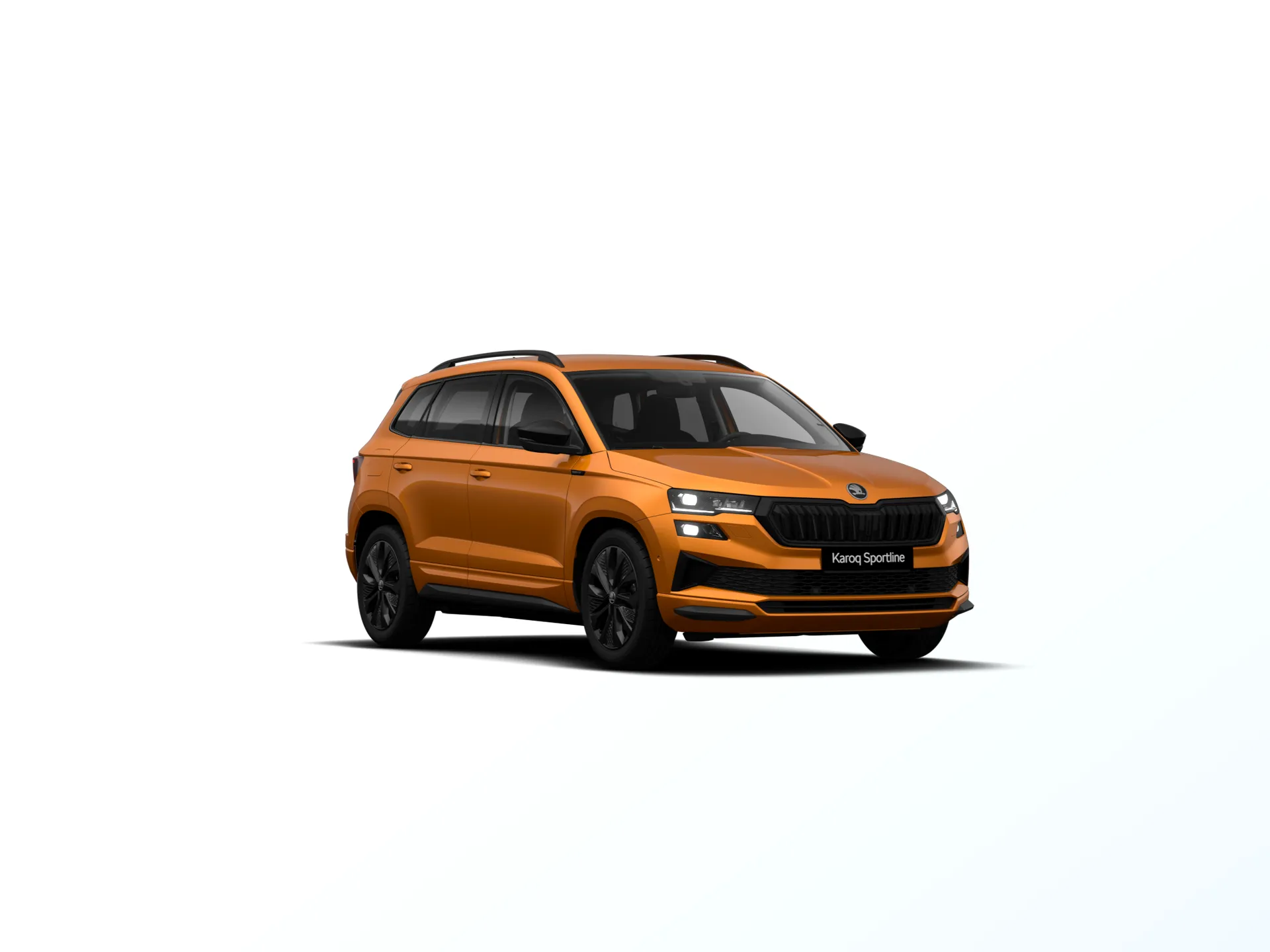 Karoq, Sportline, Oranžová Phoenix metalíza, front