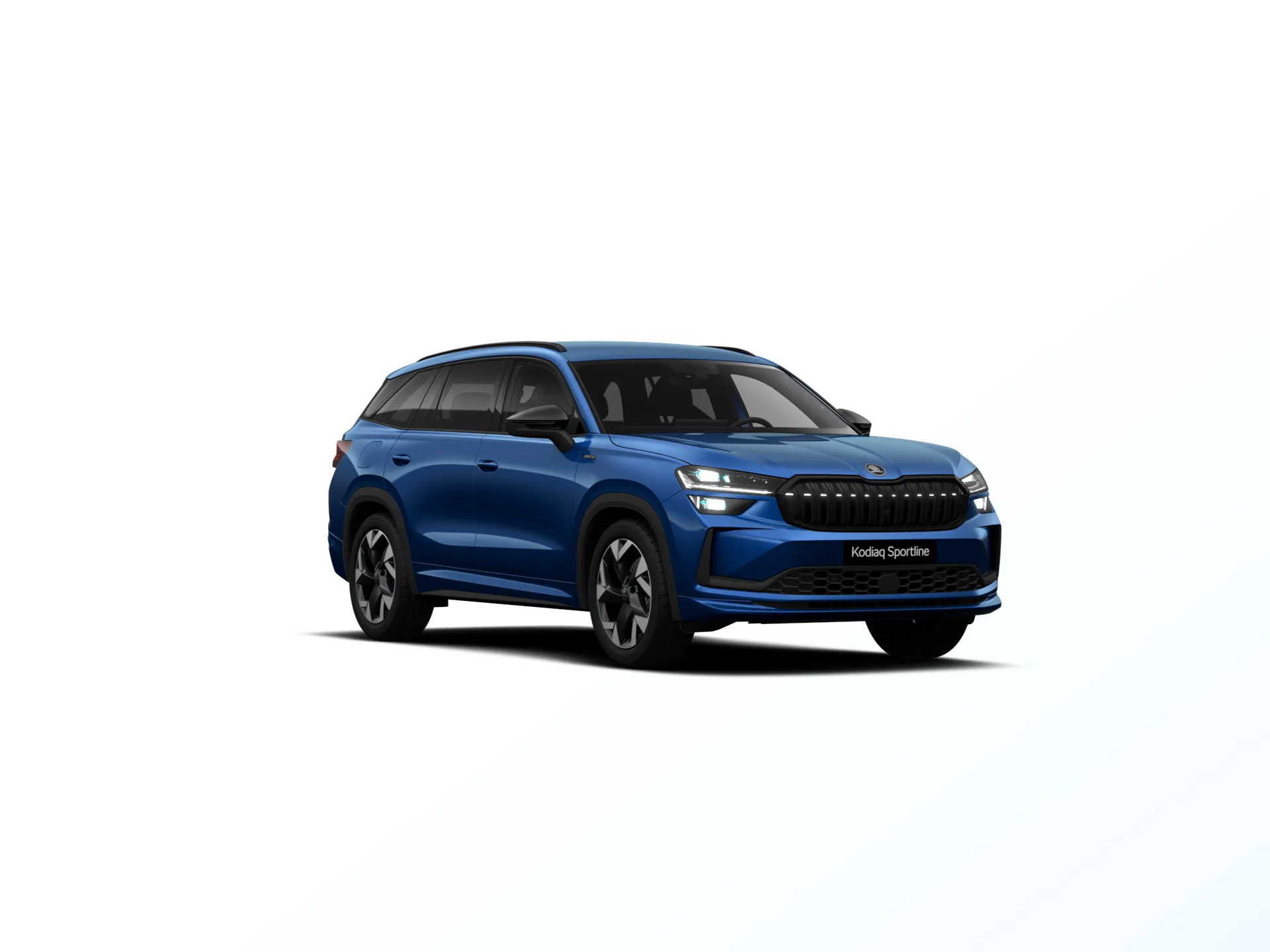 Kodiaq, Sportline, Modrá Race metalíza, front