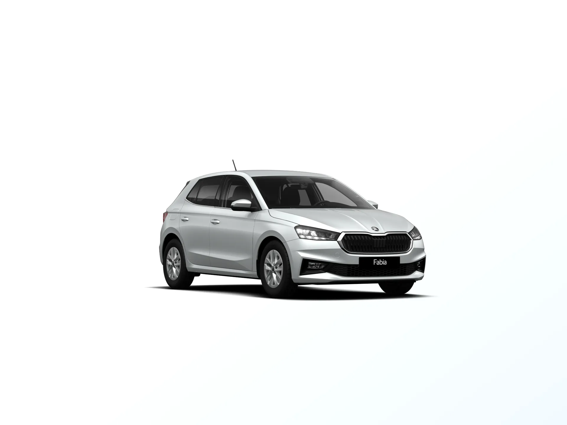 Fabia, Top Selection, Bílá Moon metalíza, front