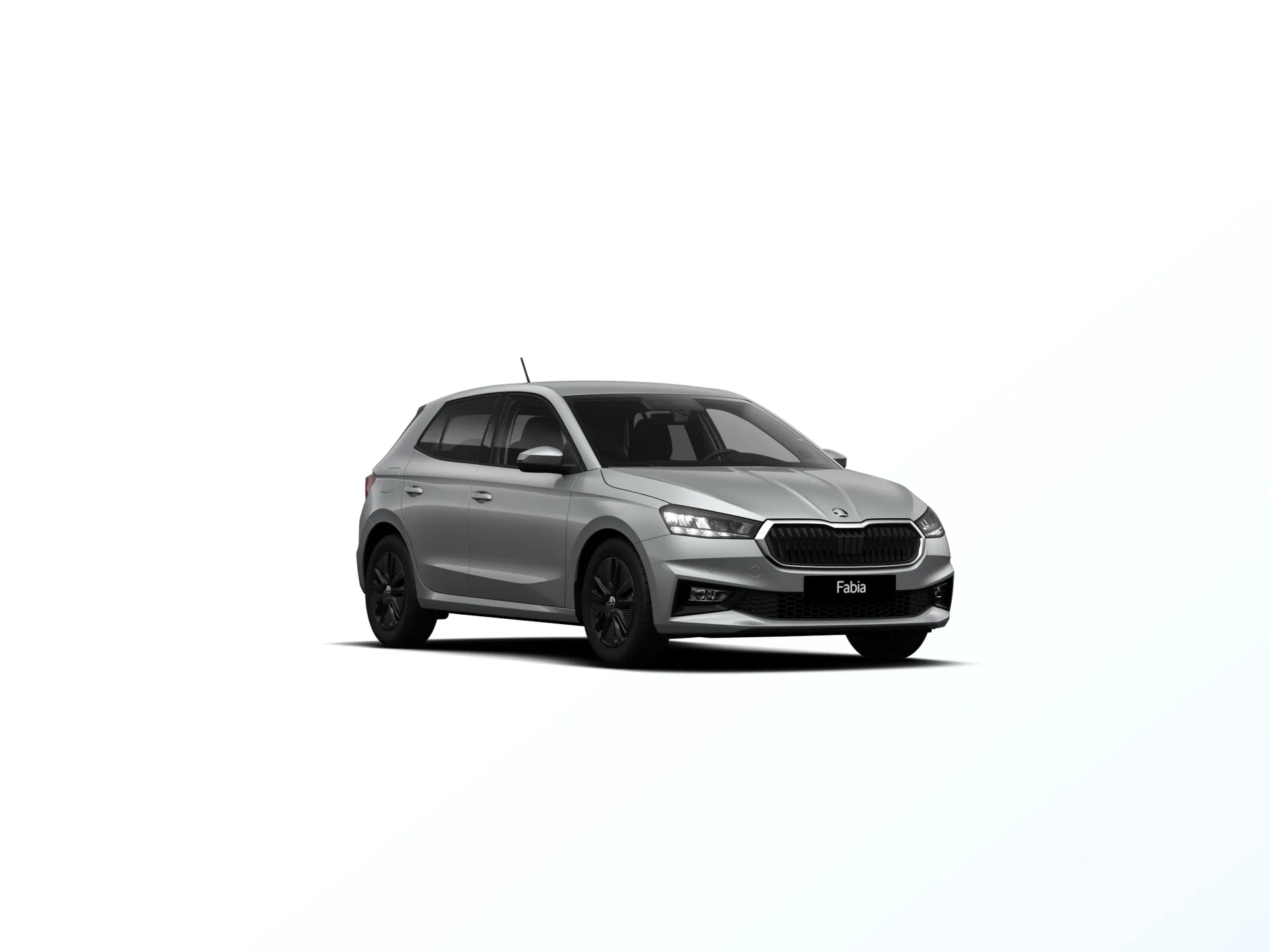 Fabia, Dynamic, Stříbrná Smokey Diamond metalíza, front