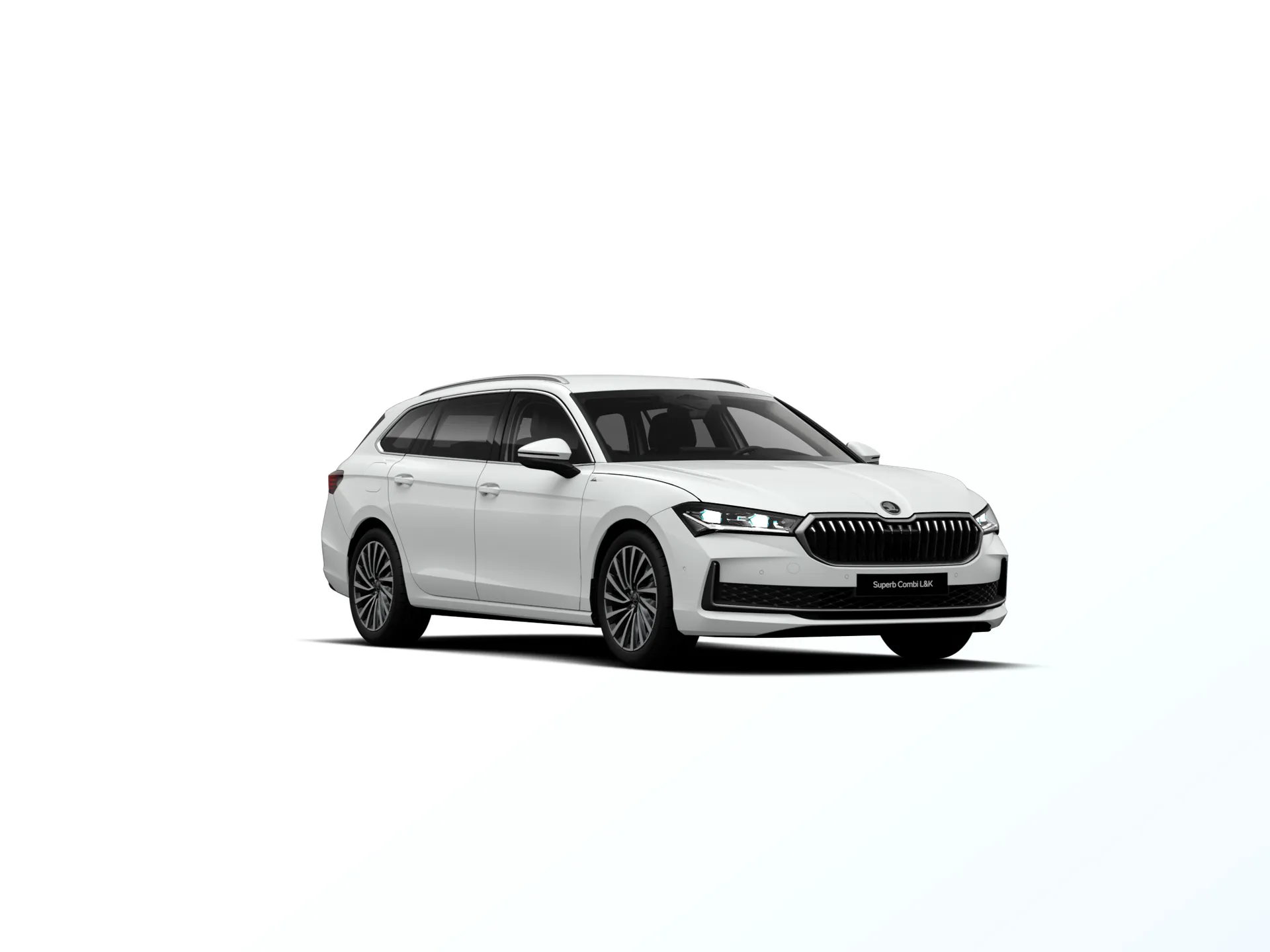 Superb Combi, L&K, Bílá Purity, front