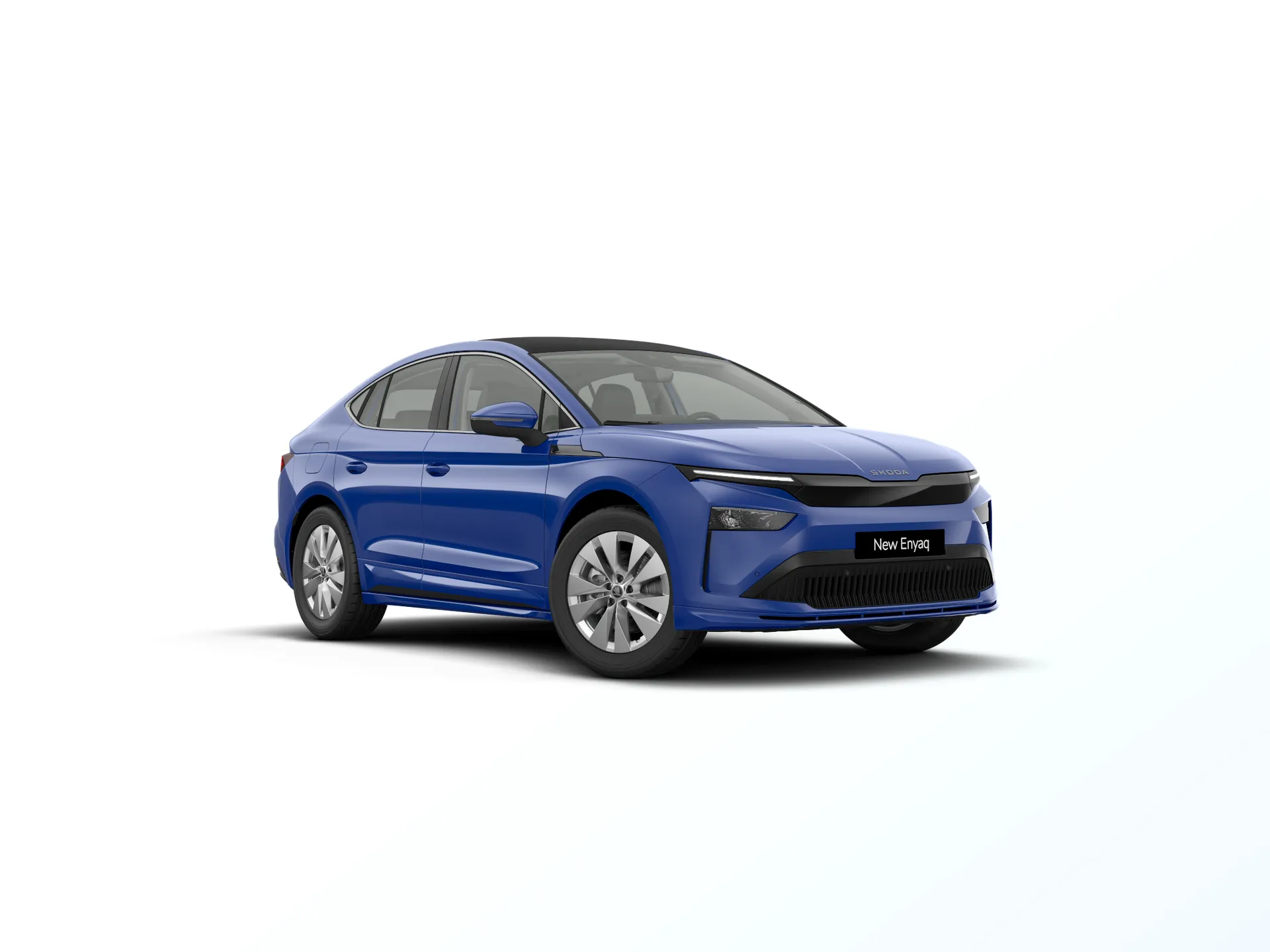 Enyaq Coupé, Selection, Modrá Energy, front