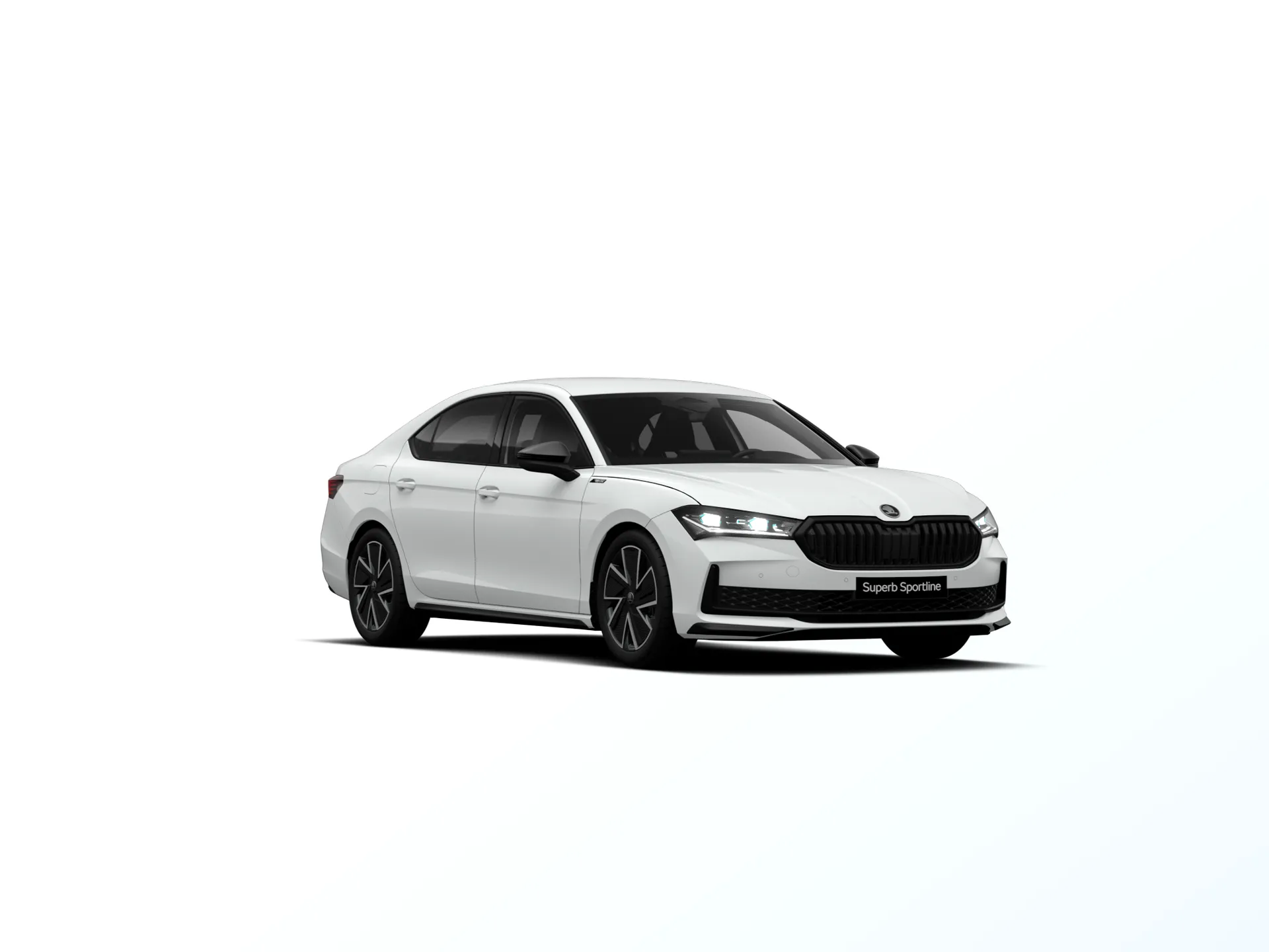 Superb, Sportline, Bílá Purity, front