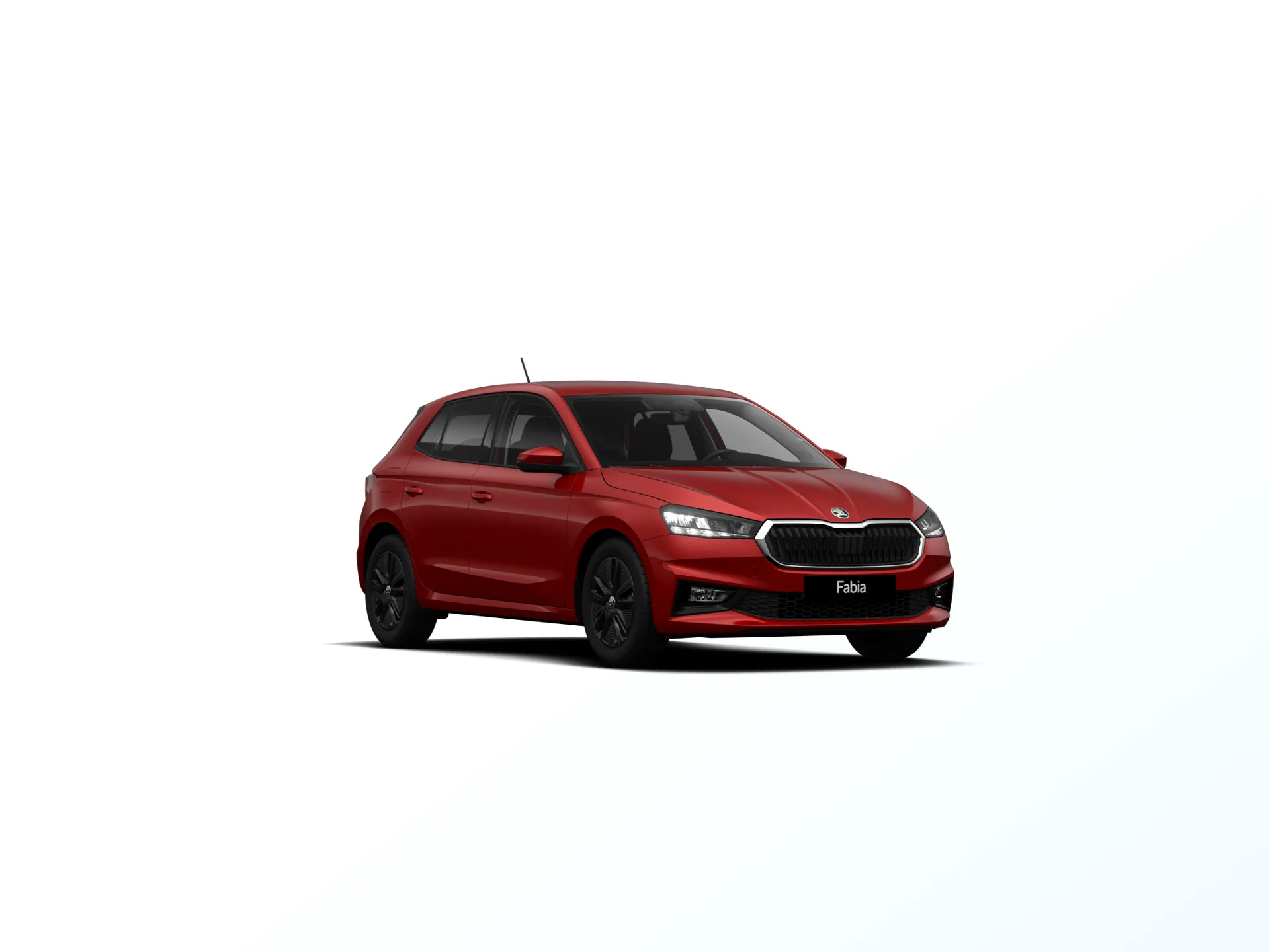 Fabia, Dynamic, Červená Velvet metalíza, front