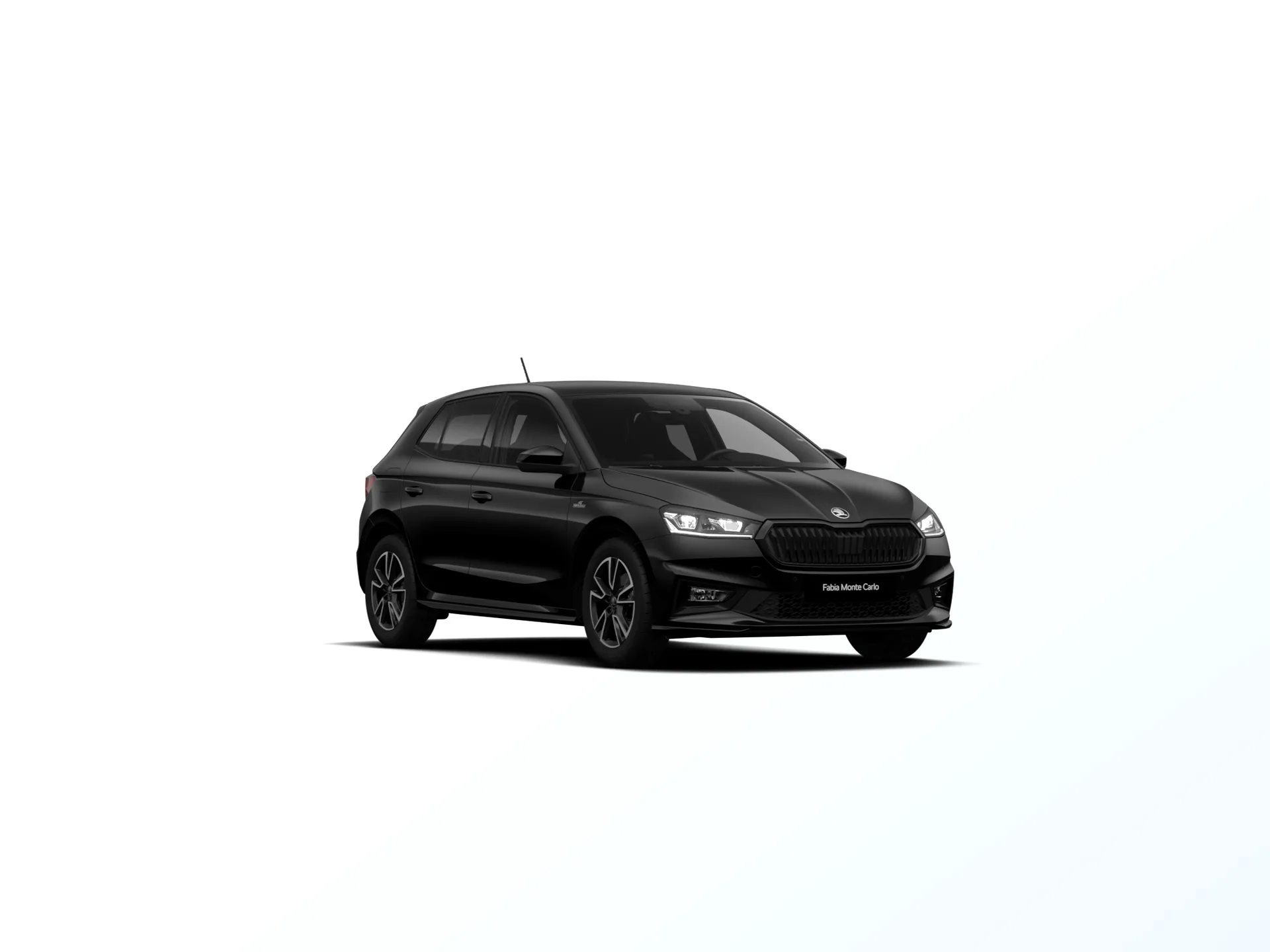 Fabia, Monte Carlo, Černá Magic metalíza, front