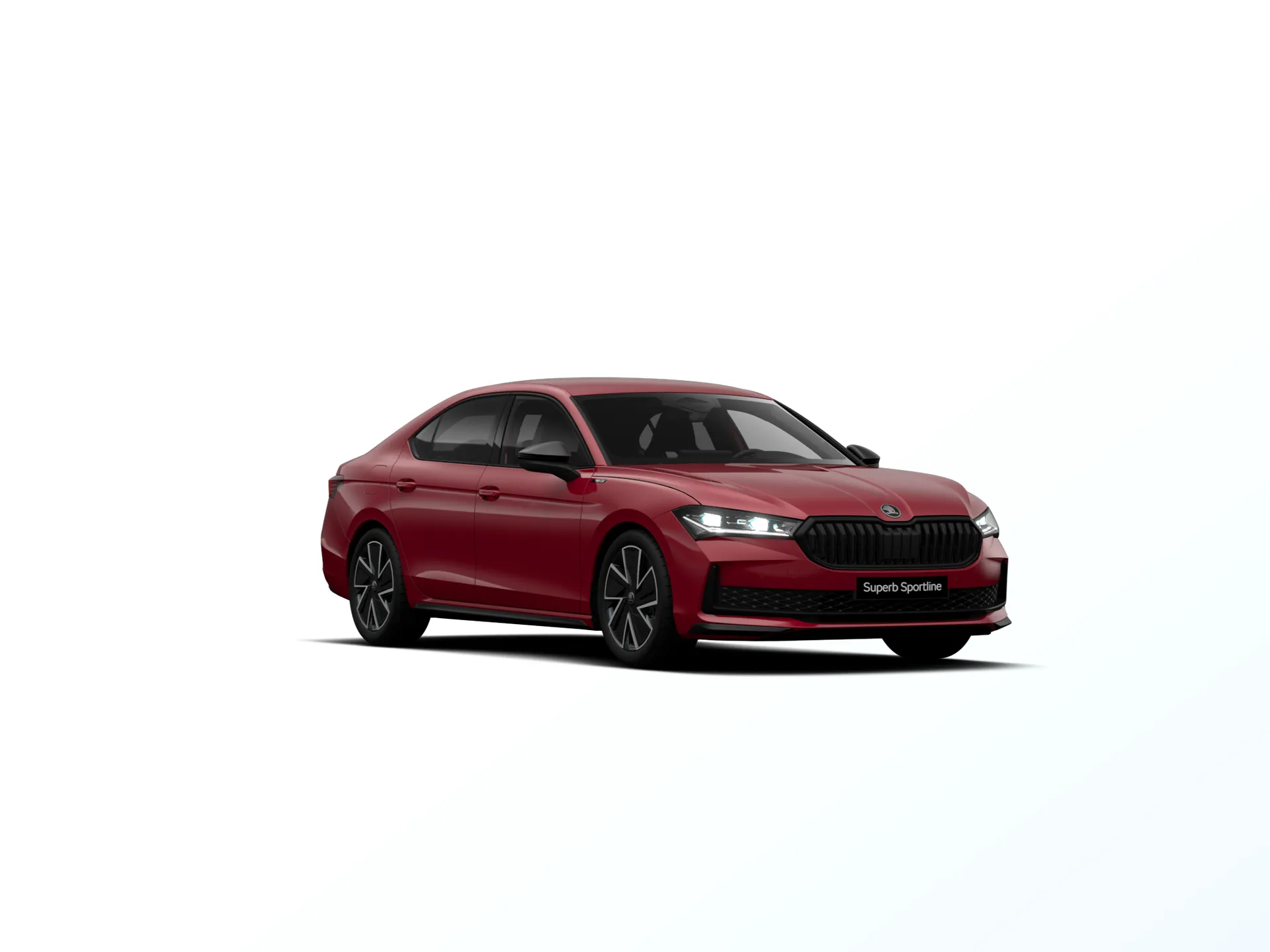 Superb, Sportline, Červená Carmine metalíza, front