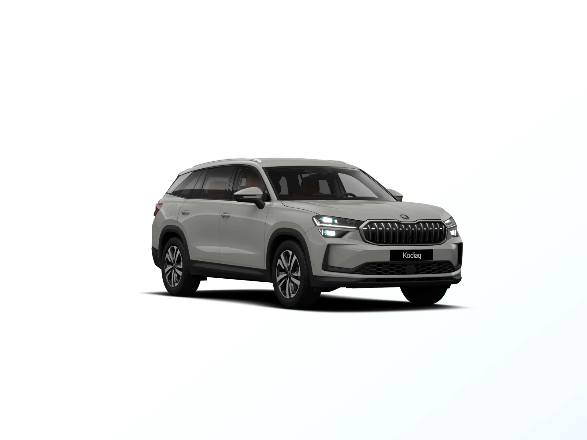 Kodiaq, Exclusive Selection, Šedá Steel, front