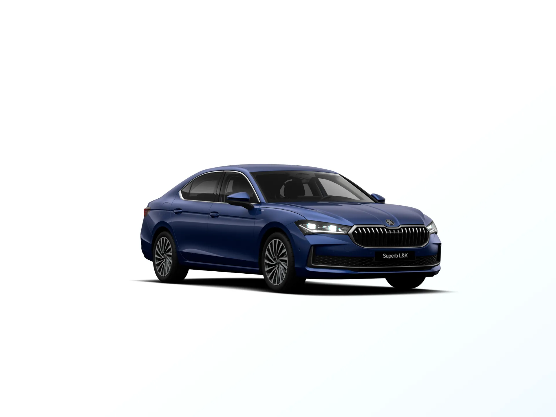 Superb, L&K, Modrá Cobalt metalíza, front