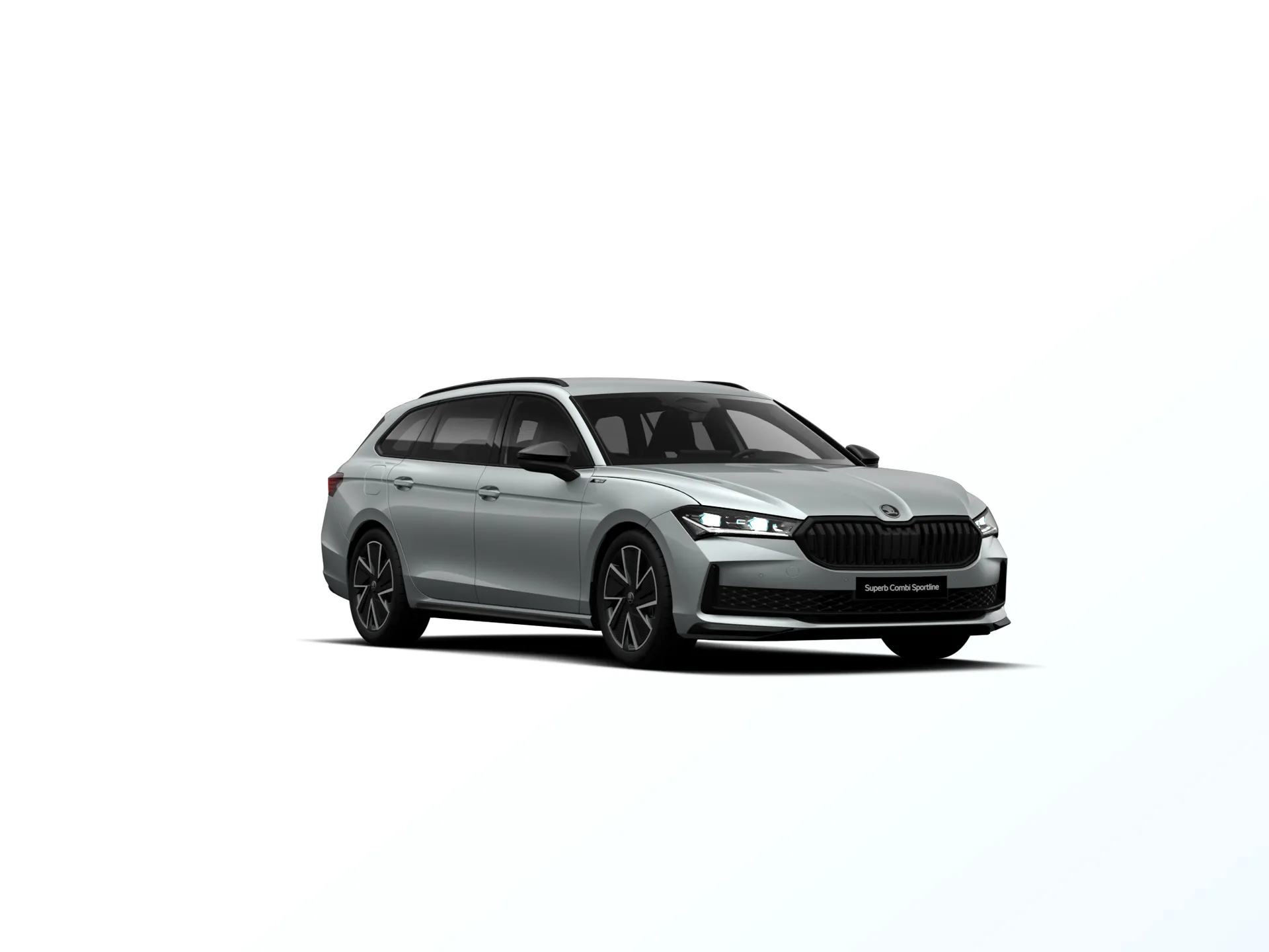 Superb Combi, Sportline, Stříbrná Pebble metalíza, front