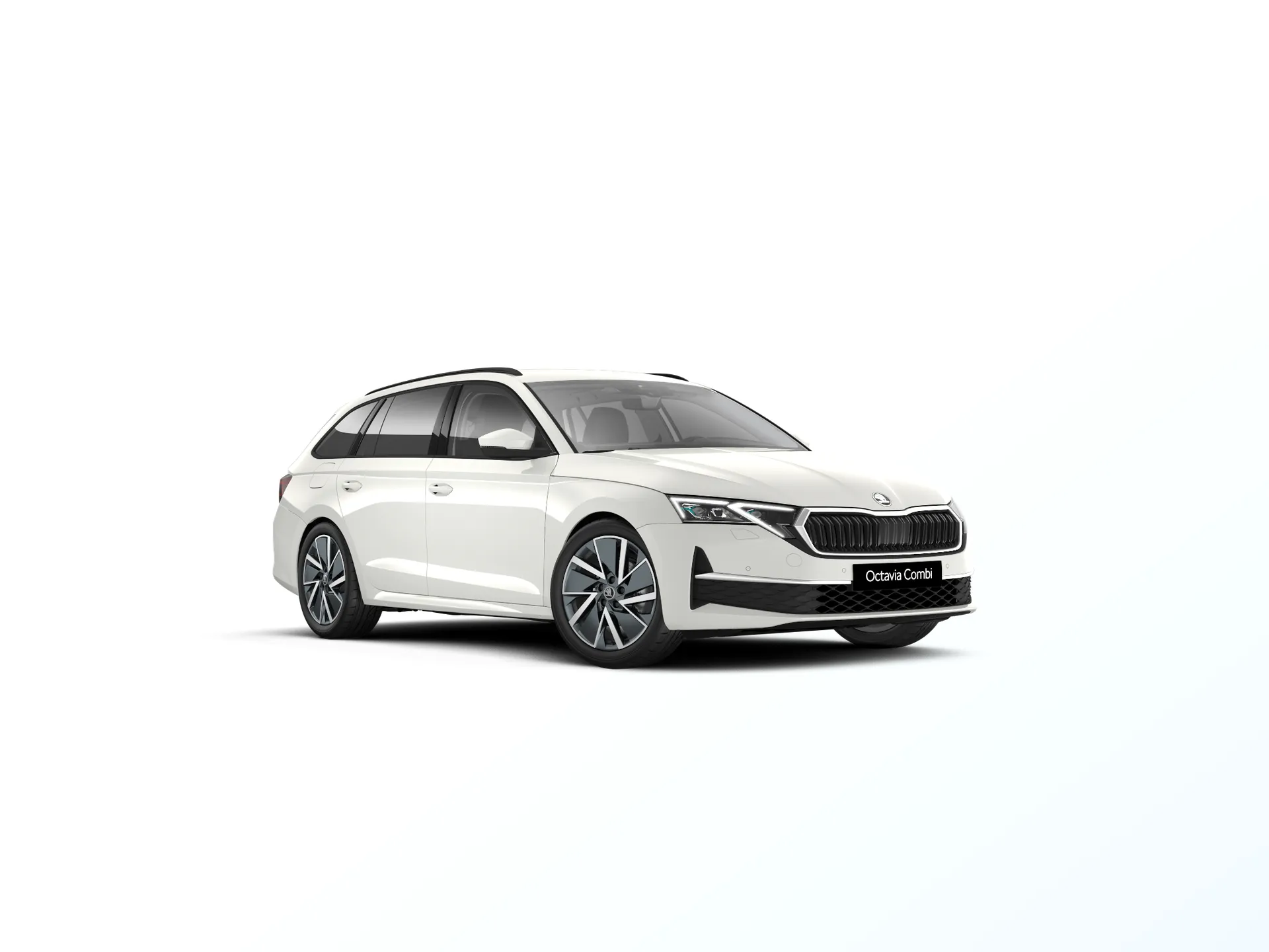 Octavia Combi, Dynamic, Bílá Candy, front