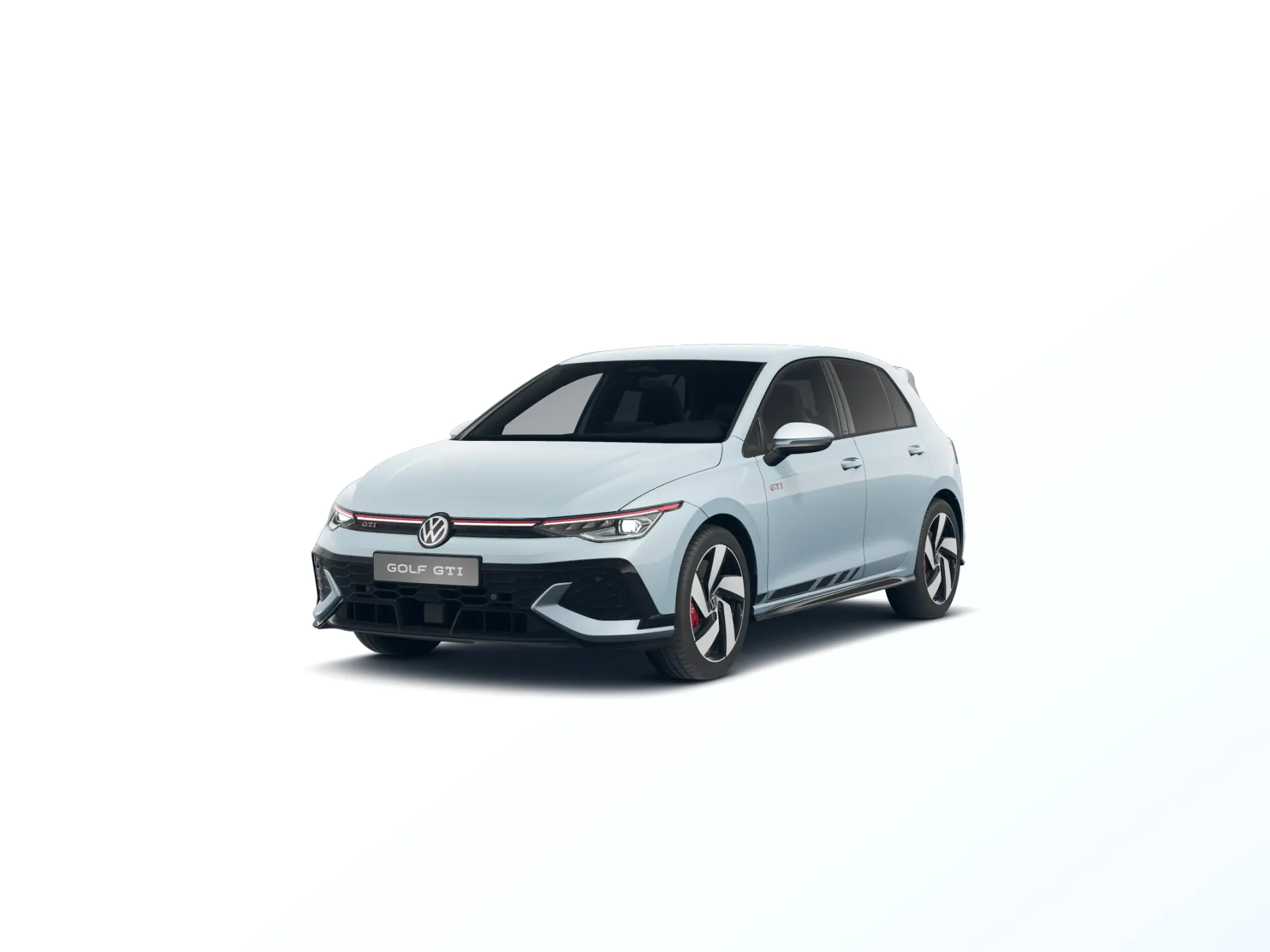 Golf, GTI Clubsport, Modrá Crystal Metalíza, front