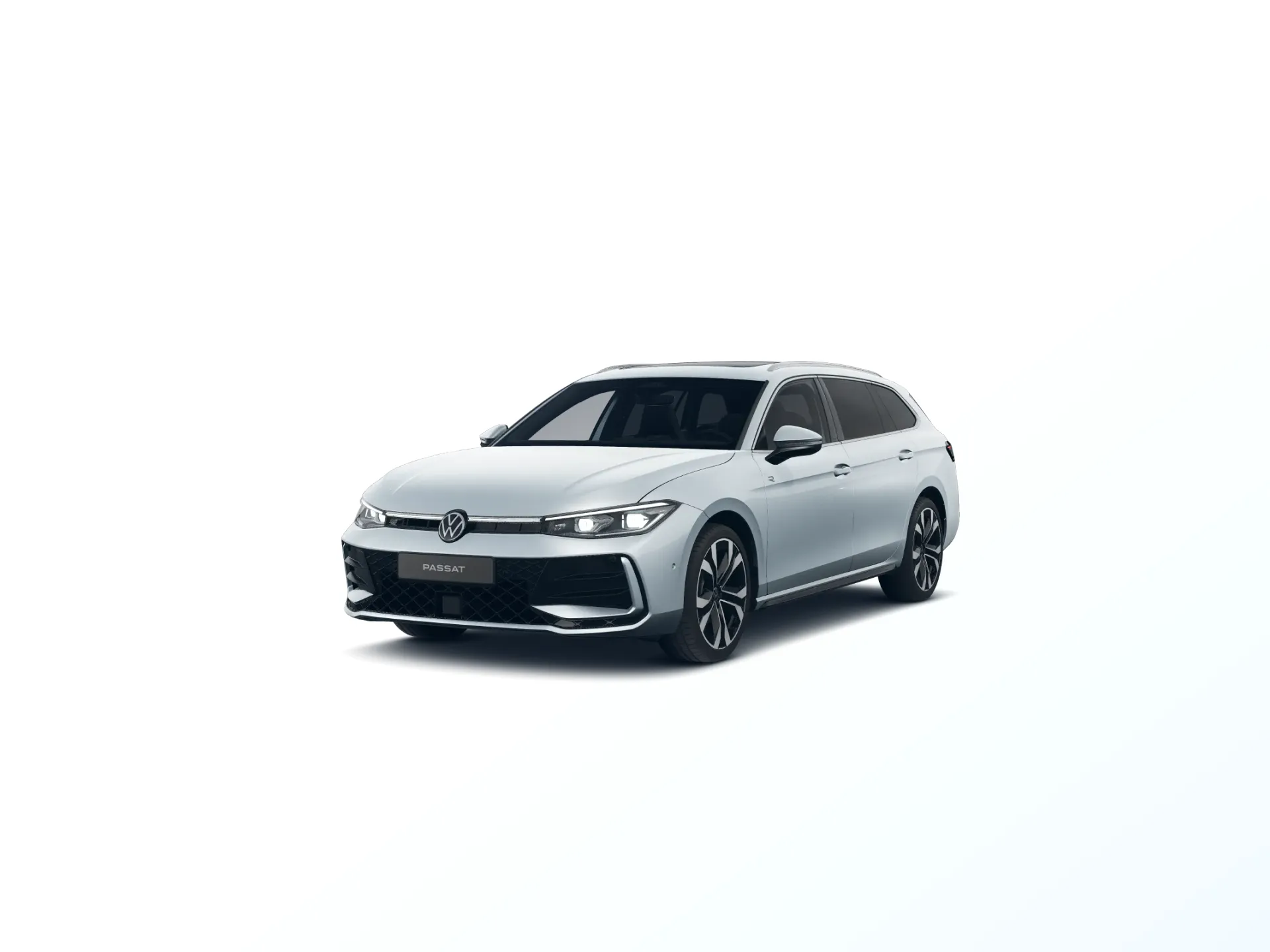 Passat, R-Line People, Stříbrná Oyster metalíza, front