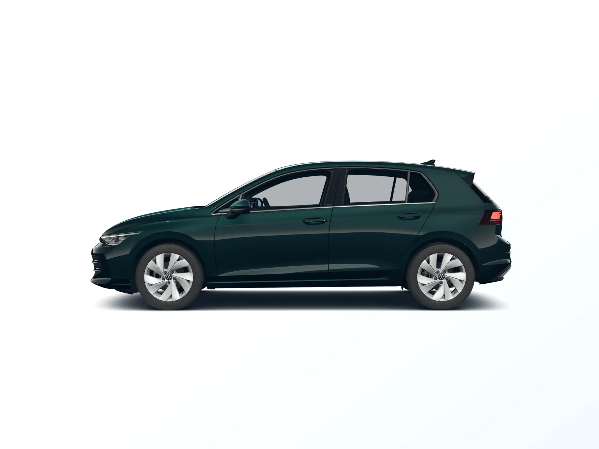 Golf, Style, Zelená metalíza Dark Moss, side