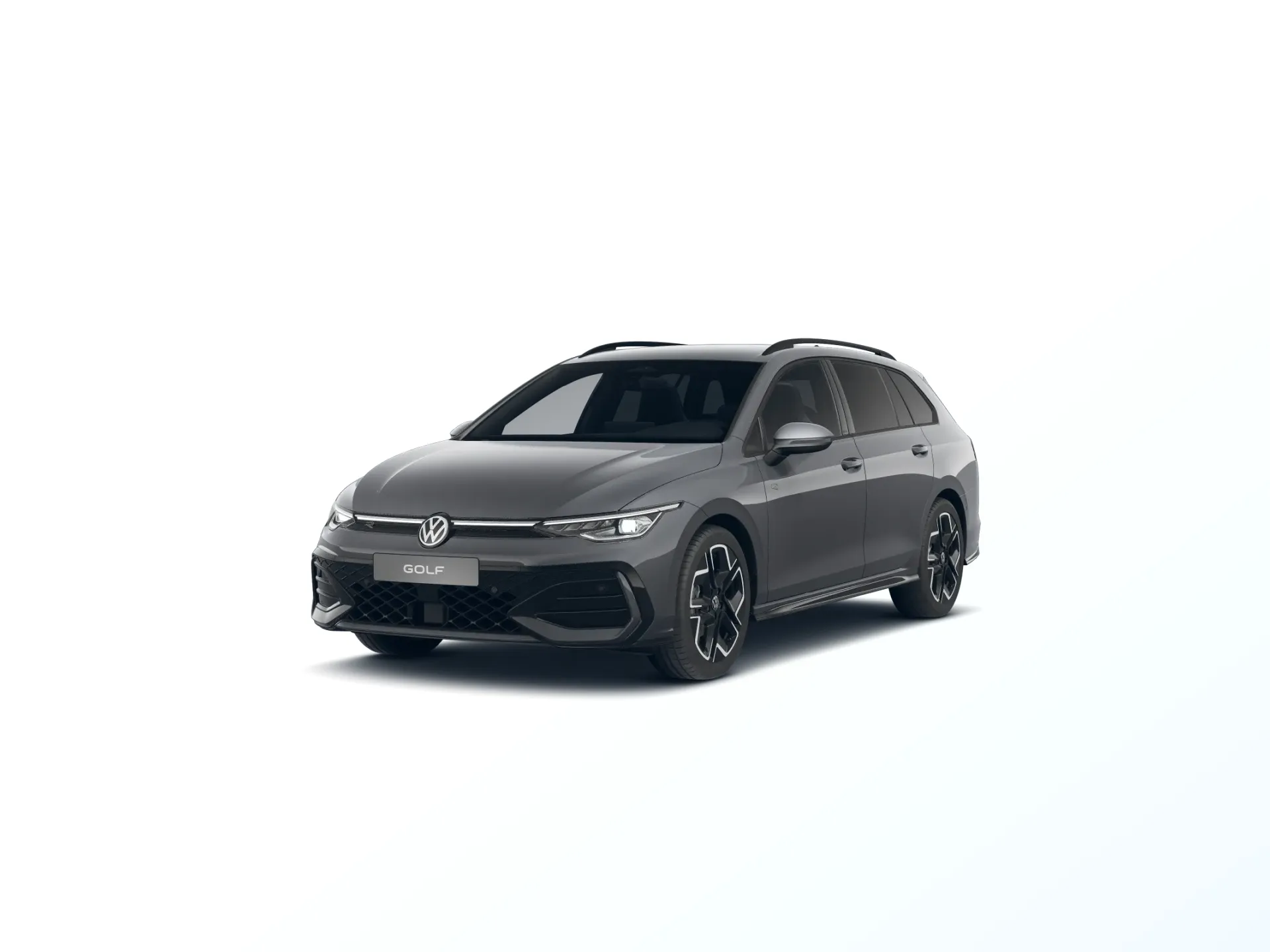Golf Variant, R-Line People, Šedá Dolphin metalíza, front