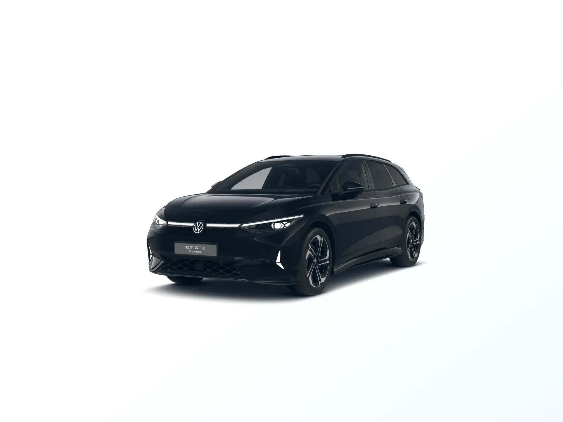 ID.7 Tourer, GTX People, Černá Grenadilla metalíza, front