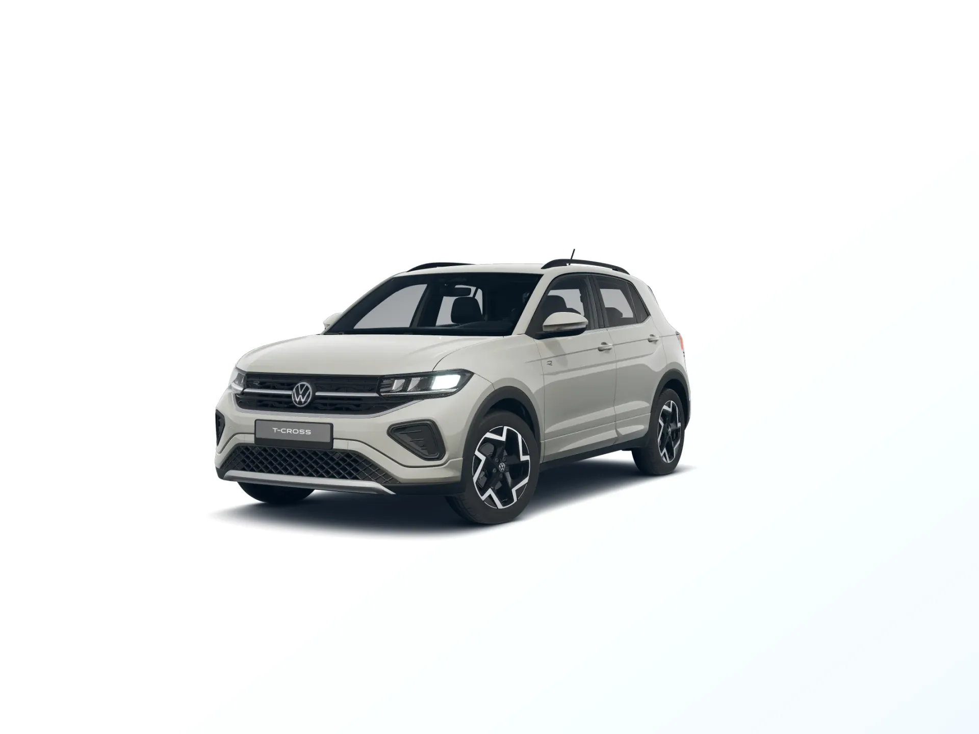 T-Cross, R-Line, Šedá Ascot, front