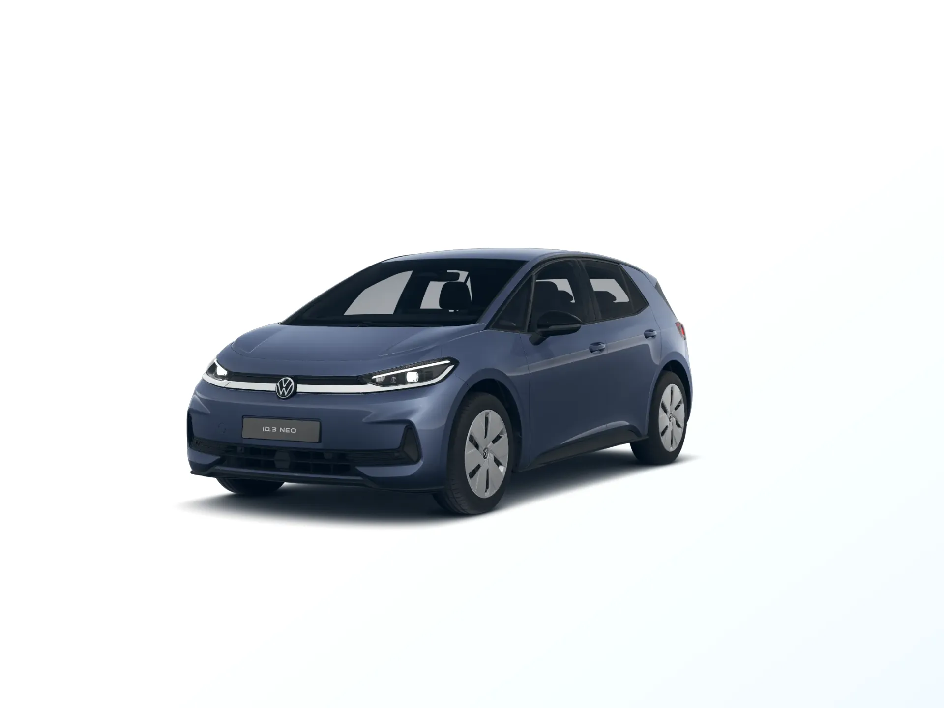 ID.3 Neo, Trend, Modrá Sea metalíza, front