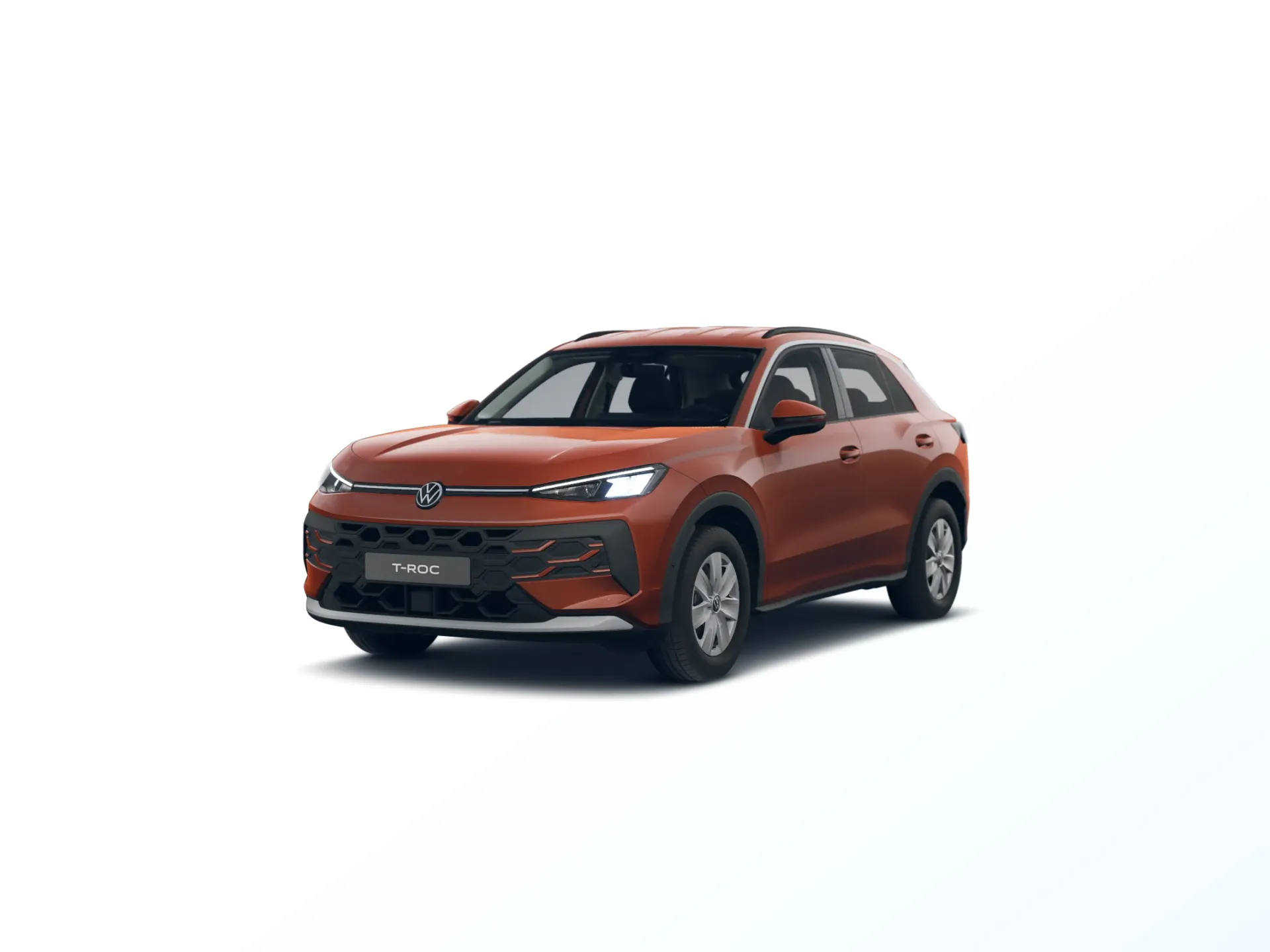 Nový T-Roc, Trend, Červená Flame metalíza, front